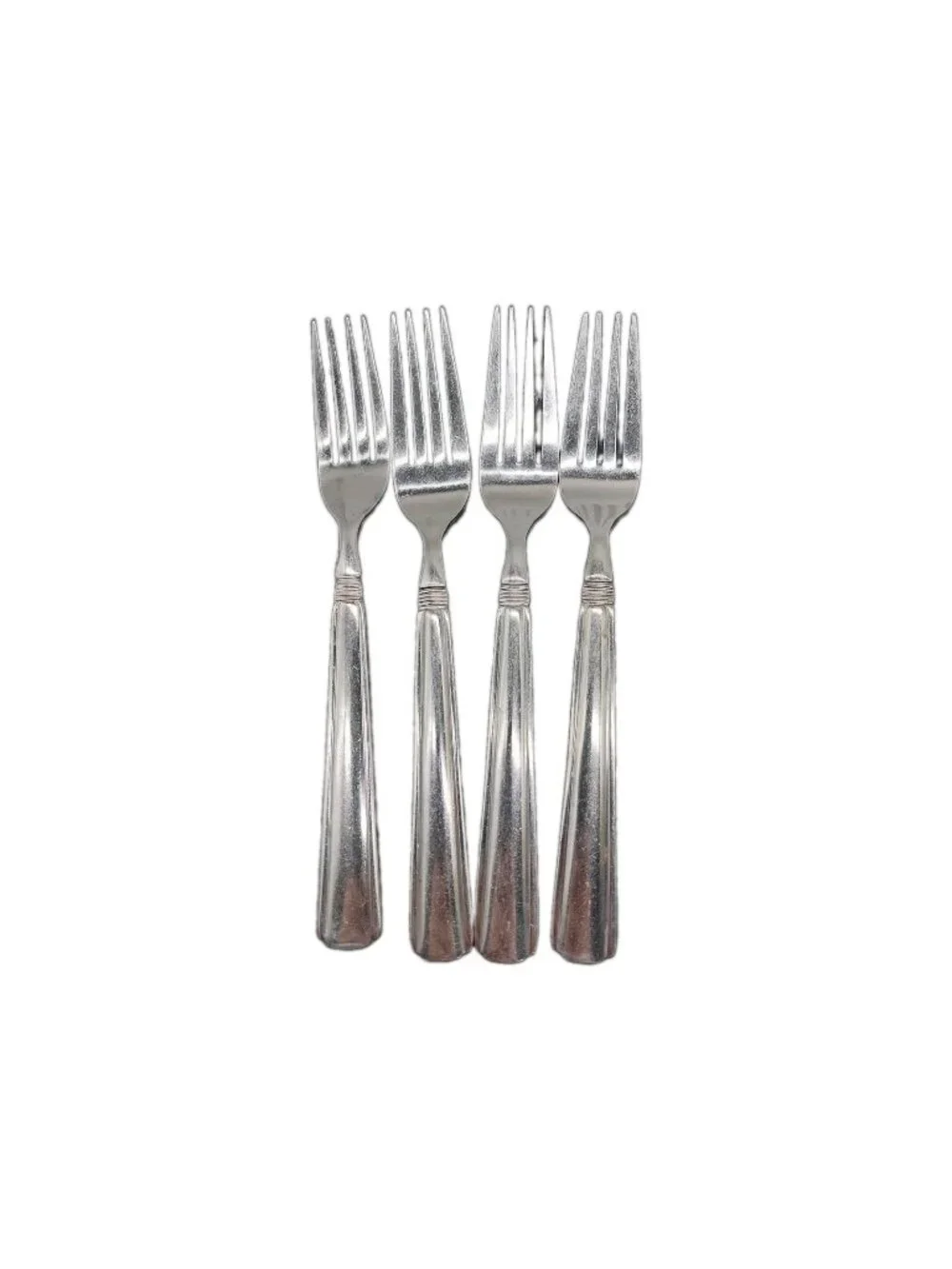 Pfaltzgraff Flatware 4 Dinner Forks 7
